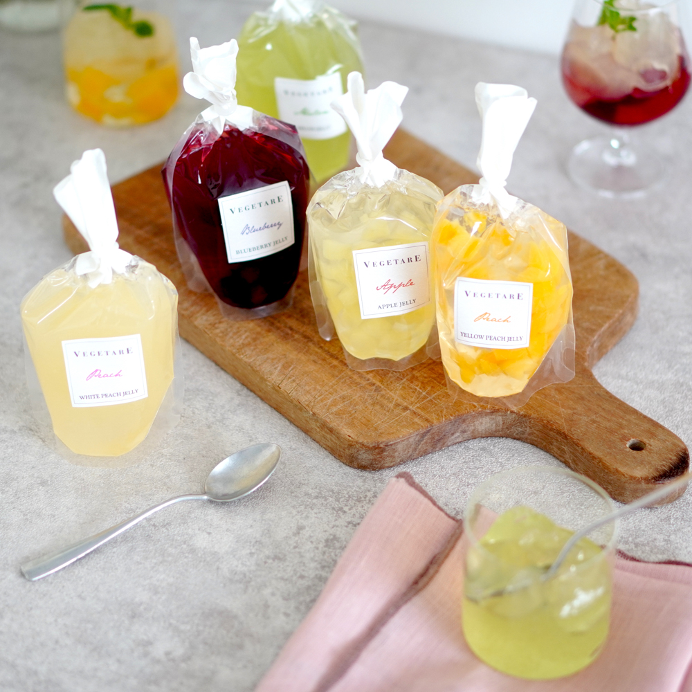 【期間・数量限定】国産果実ゼリー(６種セット）化粧箱入り