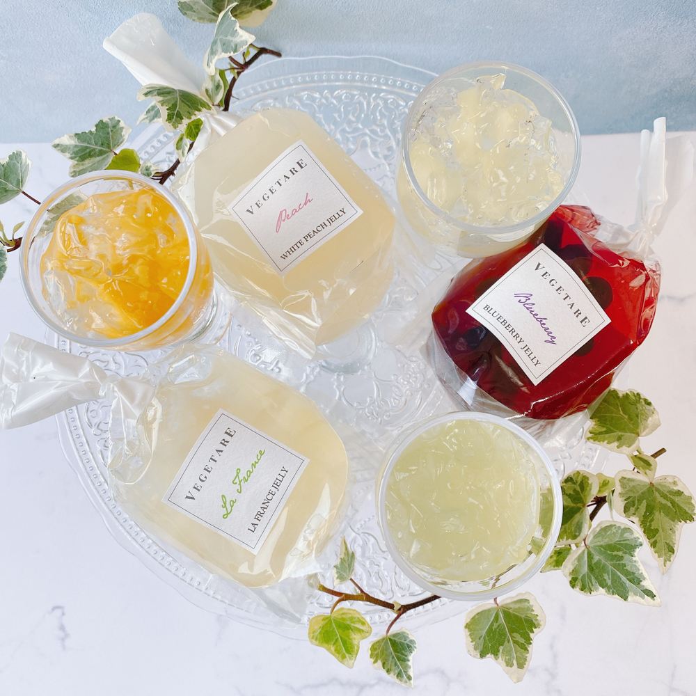 【期間・数量限定】国産果実ゼリー(６種セット）化粧箱入り