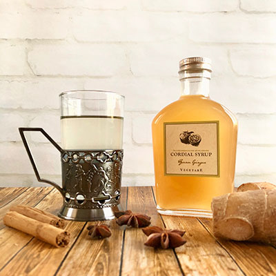 柚子ジンジャーコーディアル＆素焼きミックスナッツセット　化粧箱入り