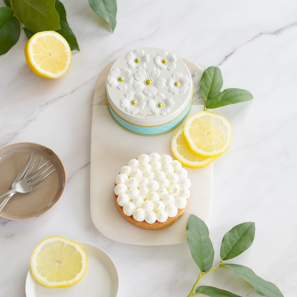 幸せの缶ケーキ(あまおう苺のベリーチーズケーキタルト＆国産レモンチーズケーキタルト)【２缶セット】化粧箱入り