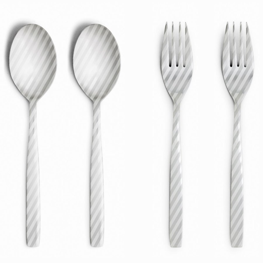 カトラリーセット　 スプーン、フォーク　トレー　パーティセット 楽天市場】カトラリーセット 10本セット ルパ ナイフ スプーン