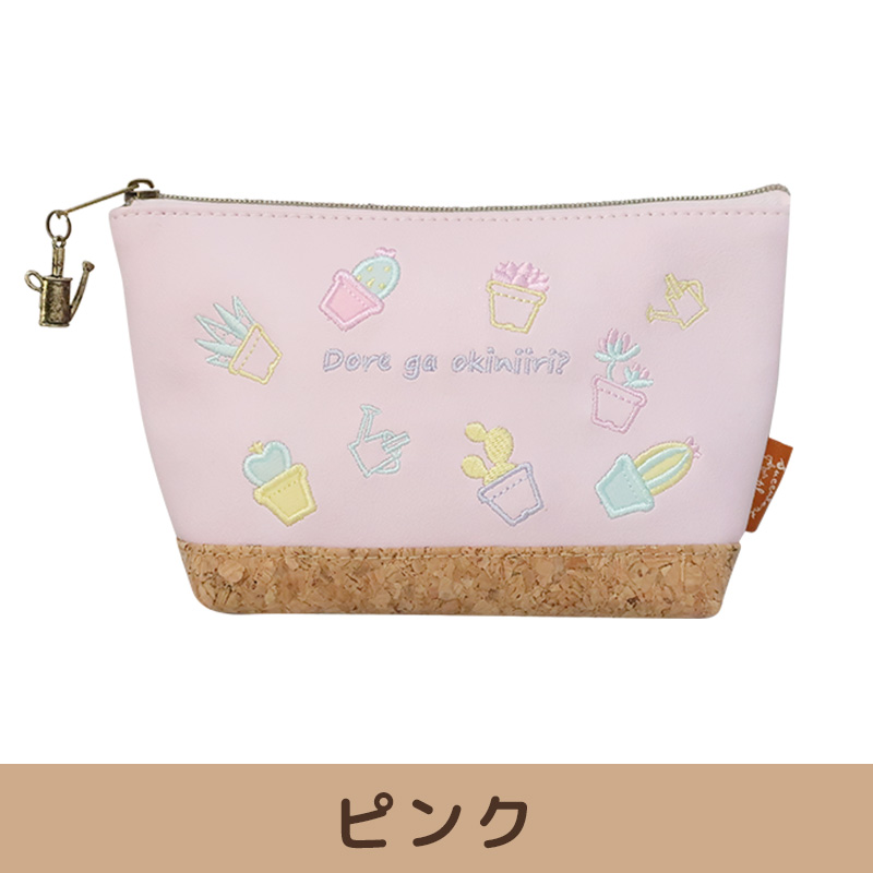 多肉植物 バケツ型ポーチ&ティッシュポーチのギフトセット