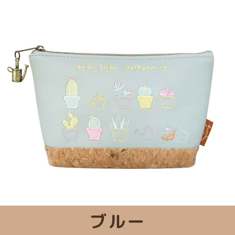 多肉植物 バケツ型ポーチ&ティッシュポーチのギフトセット