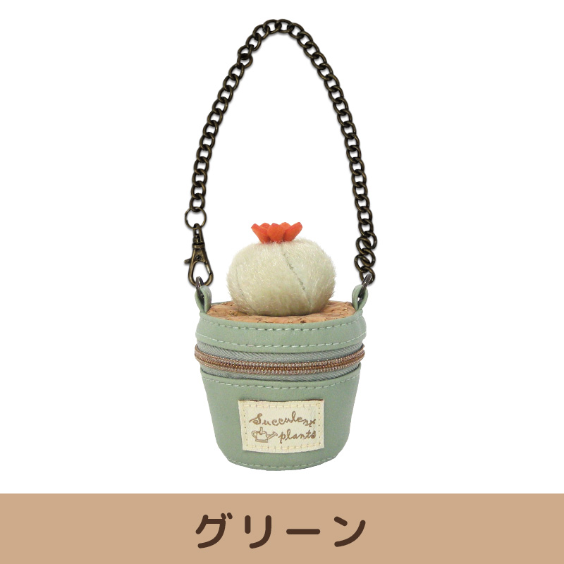多肉植物 バケツ型ポーチ&ティッシュポーチのギフトセット