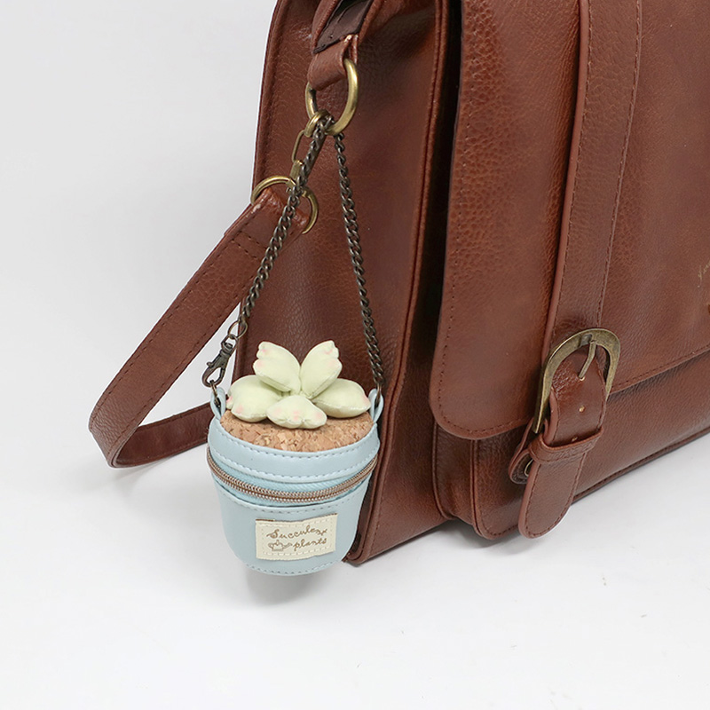 多肉植物 バケツ型ポーチ&ティッシュポーチのギフトセット
