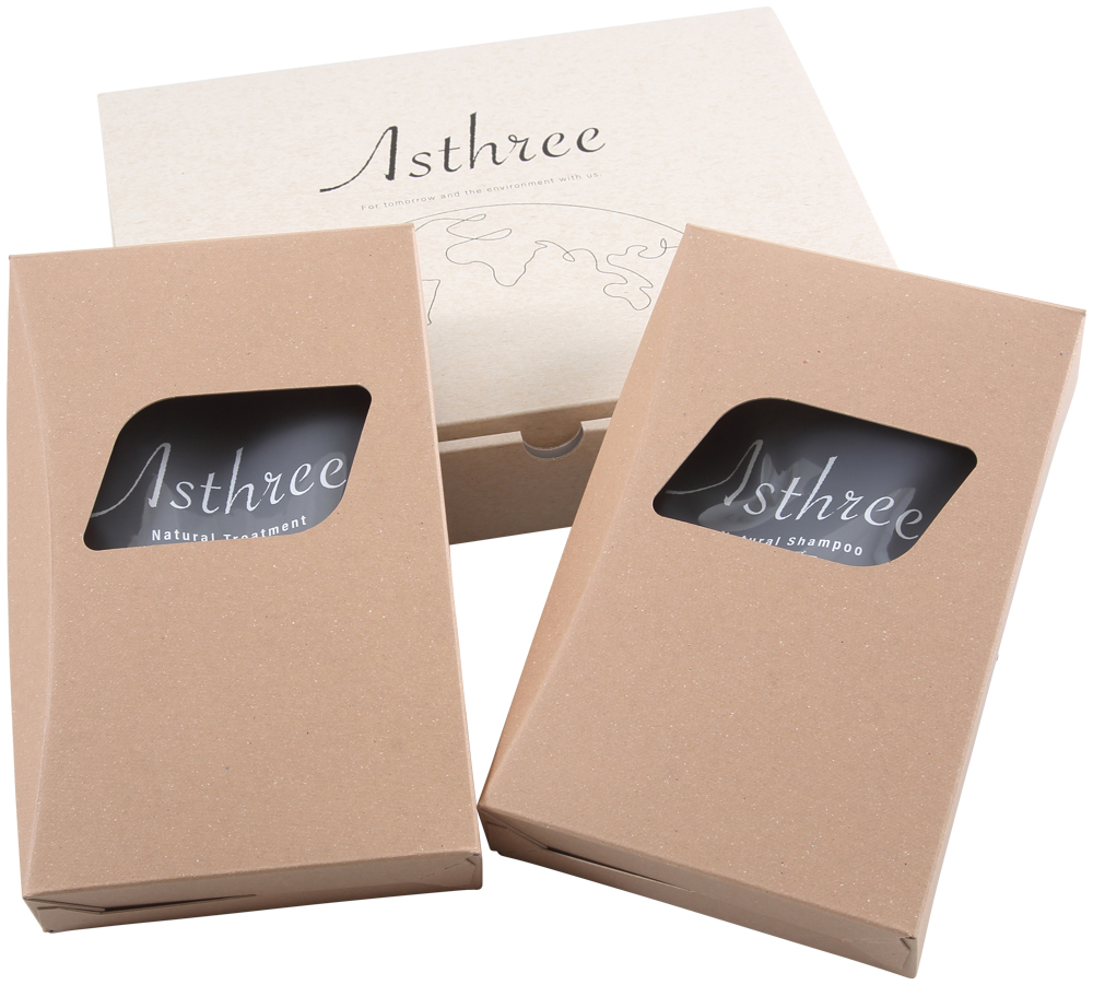 アスリー ナチュラルシャンプー＆トリートメント ギフトセット