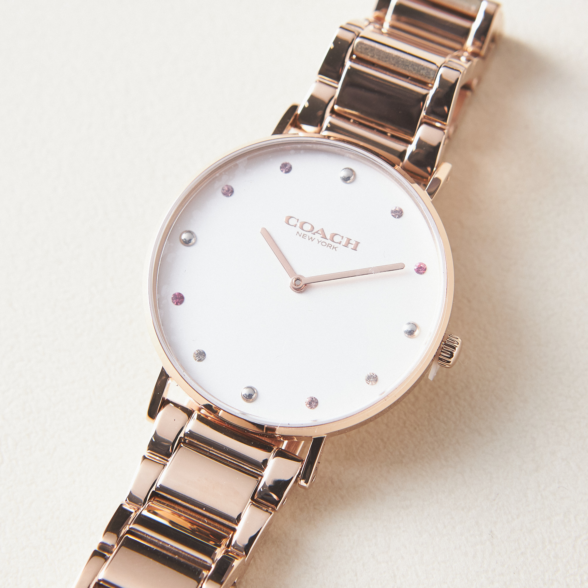 COACH/コーチ」 ペリー 36mm メッシュブレスレット-