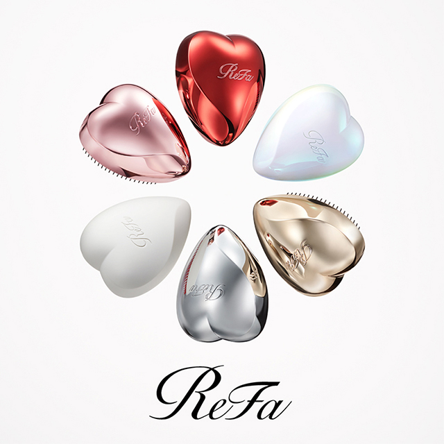 お友達が色を選べる】リファハートブラシ - ReFa HEART BRUSH | ReFa  