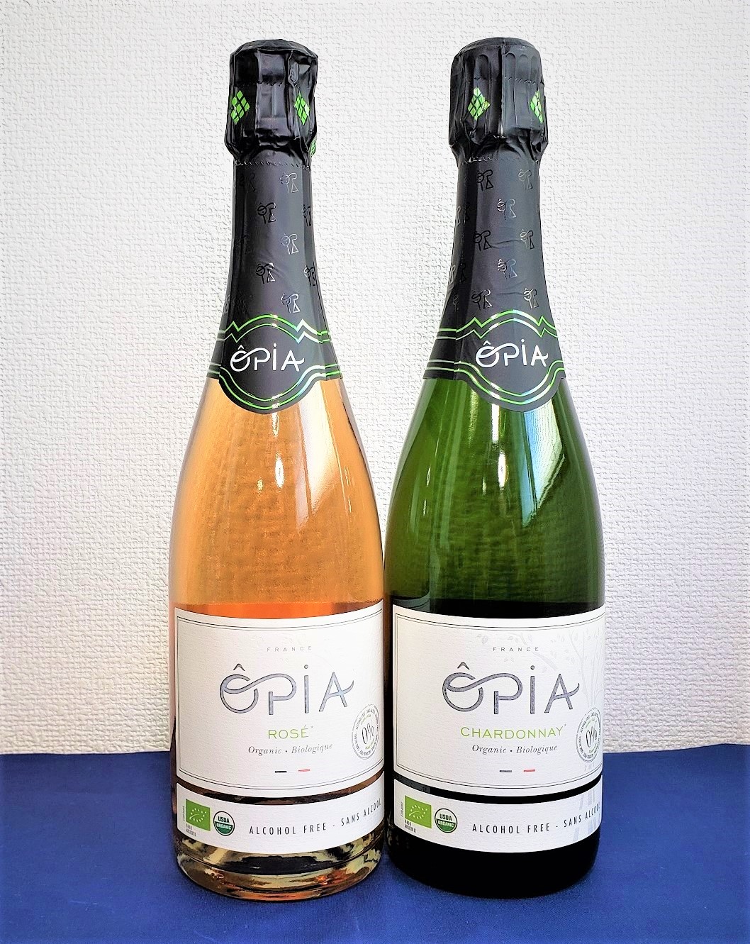 ノンアルコールスパークリングワイン OPIA シャルドネ・ロゼ ギフトセット