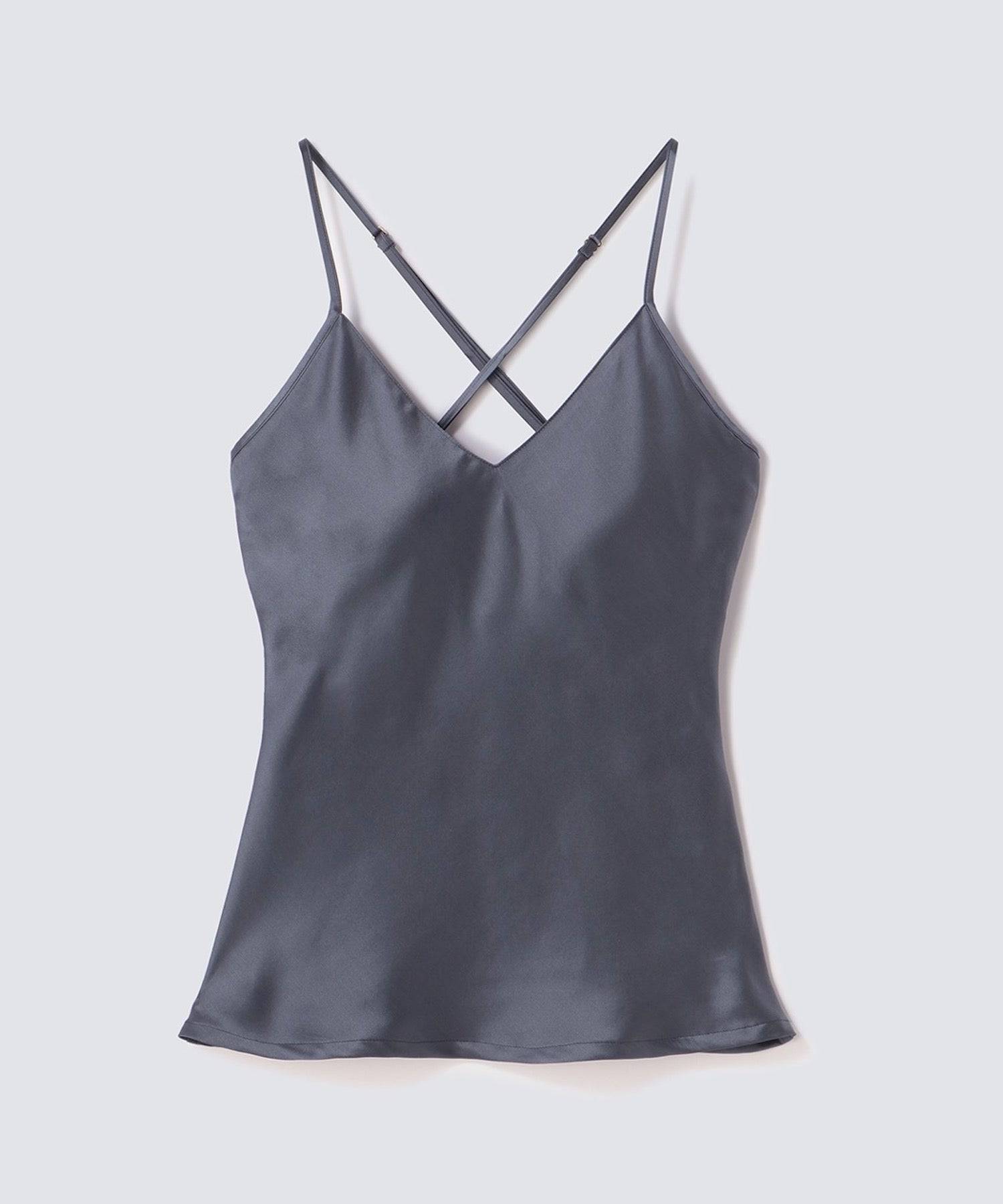 【セットアップ】シルクショートパンツ&キャミソール