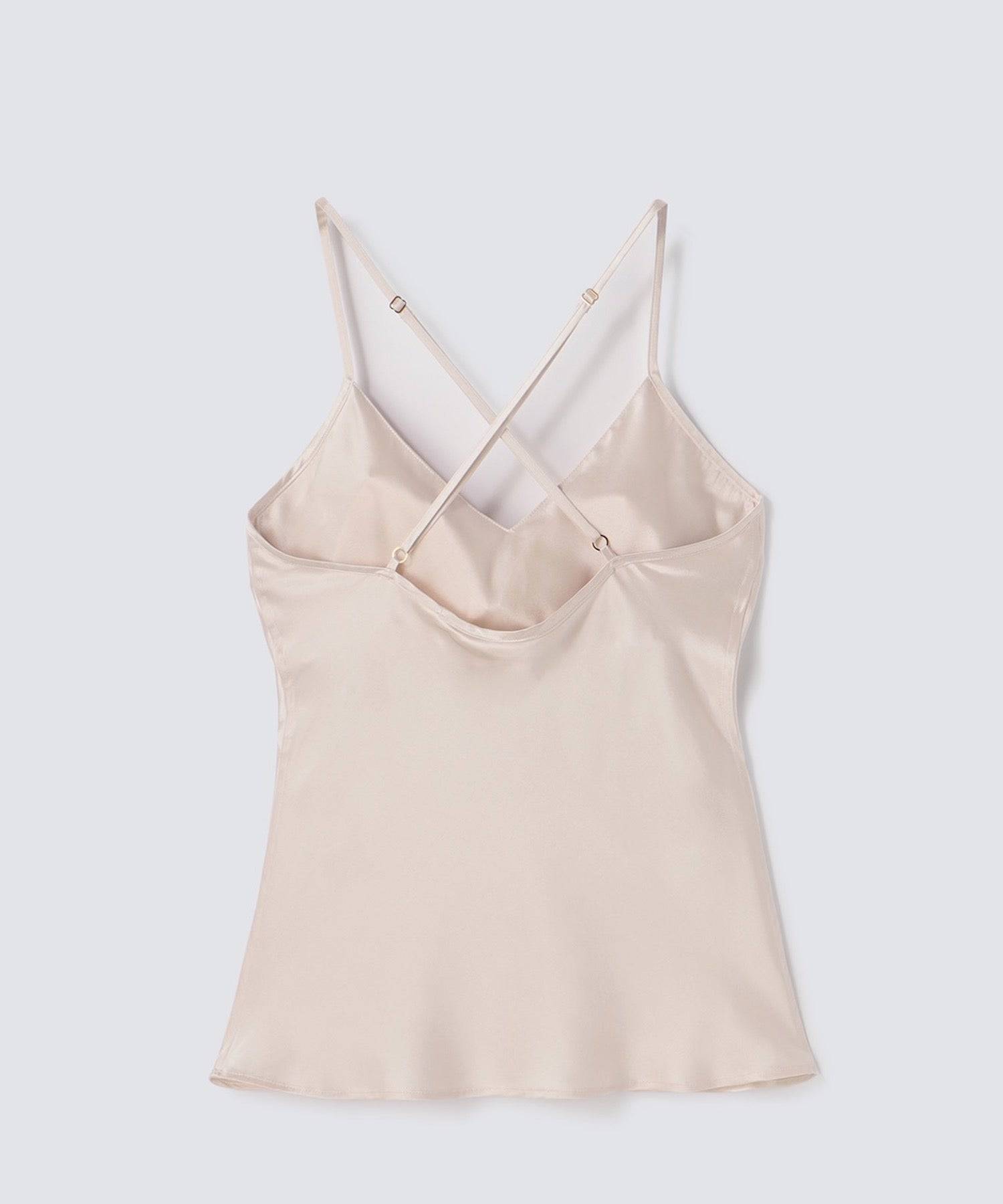 【セットアップ】シルクショートパンツ&キャミソール