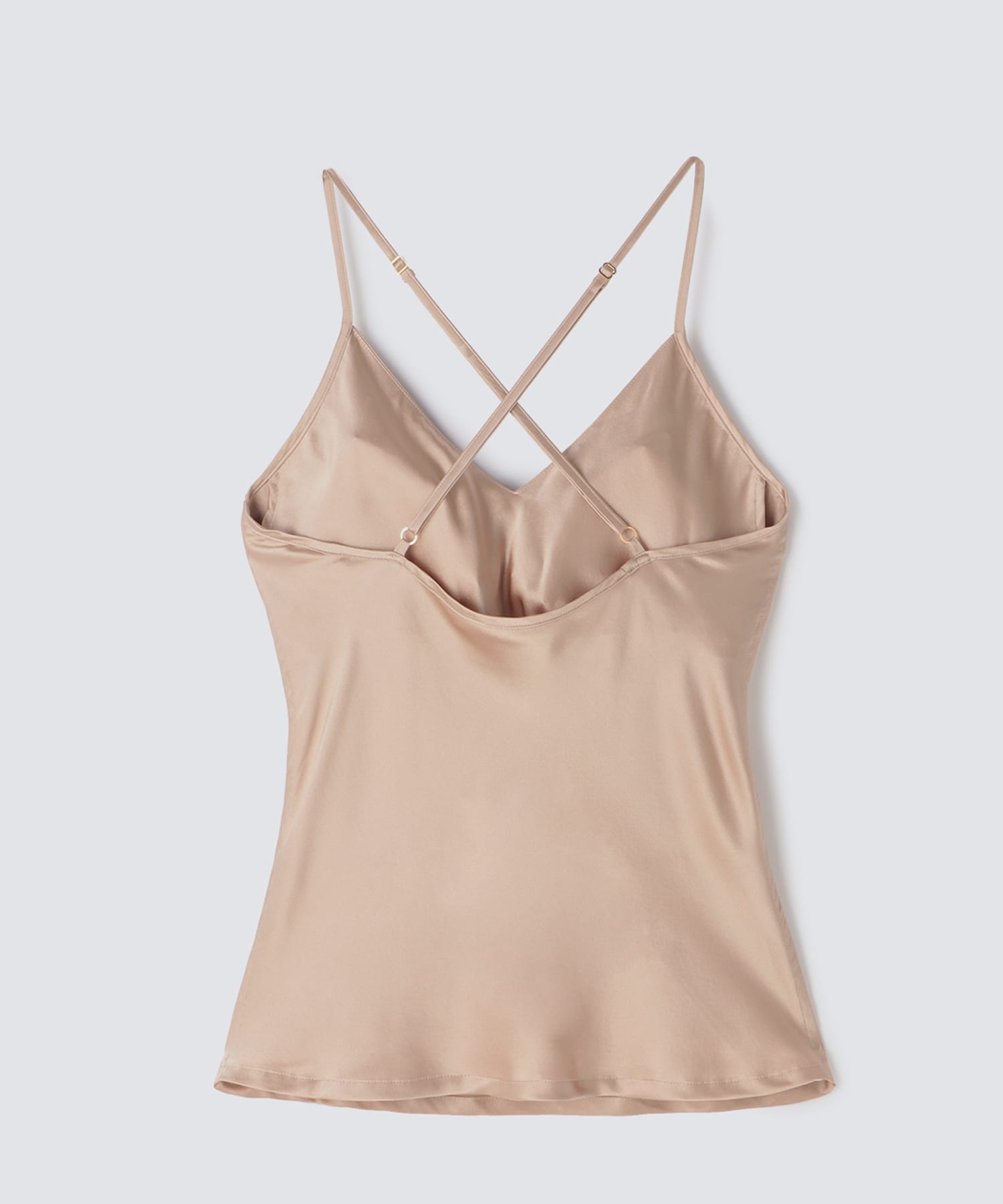 【セットアップ】シルクショートパンツ&キャミソール