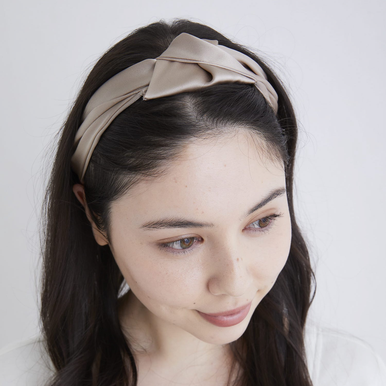 シルクヘアバンド