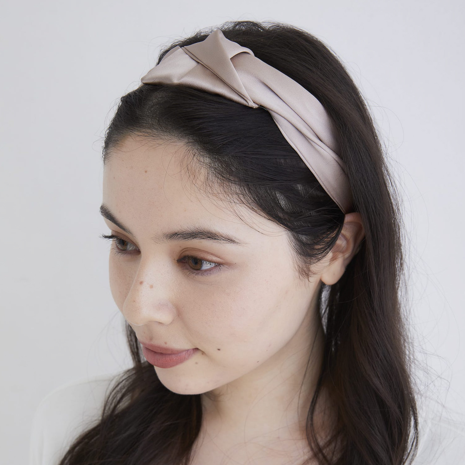 シルクヘアバンド