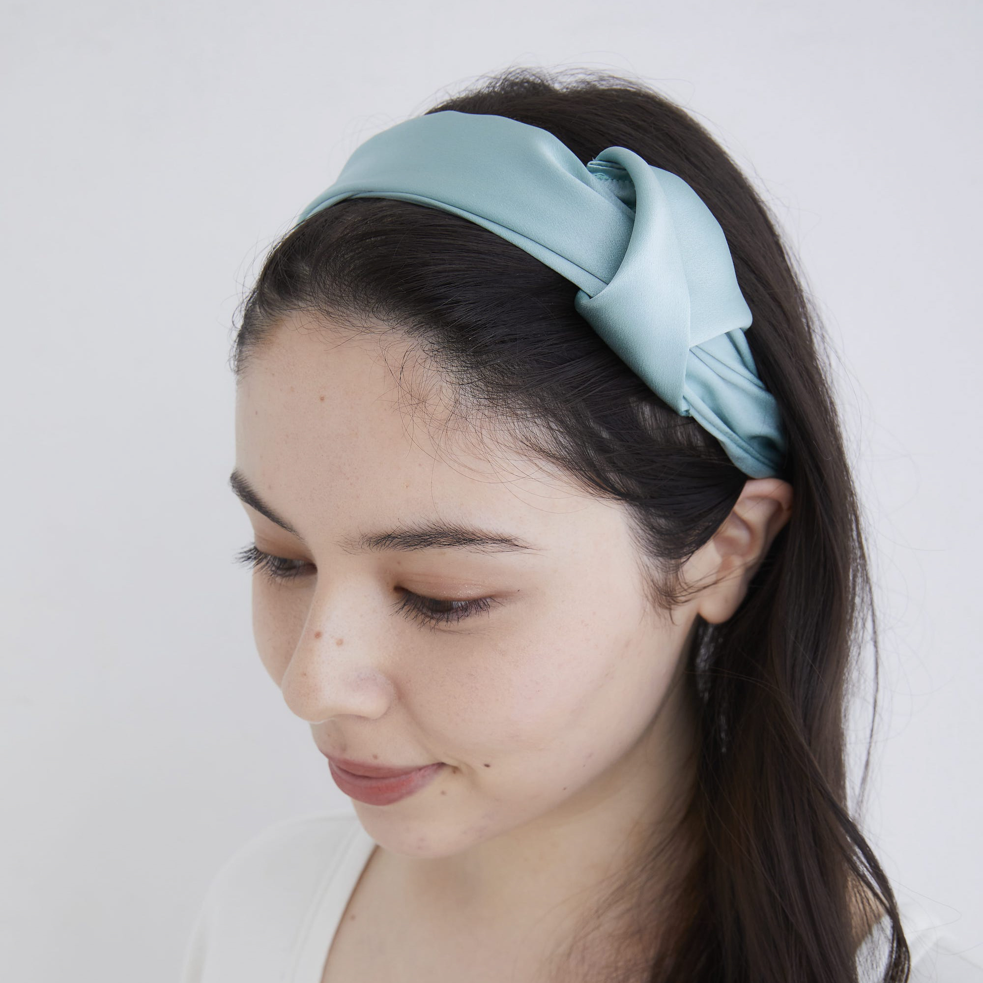 シルクヘアバンド