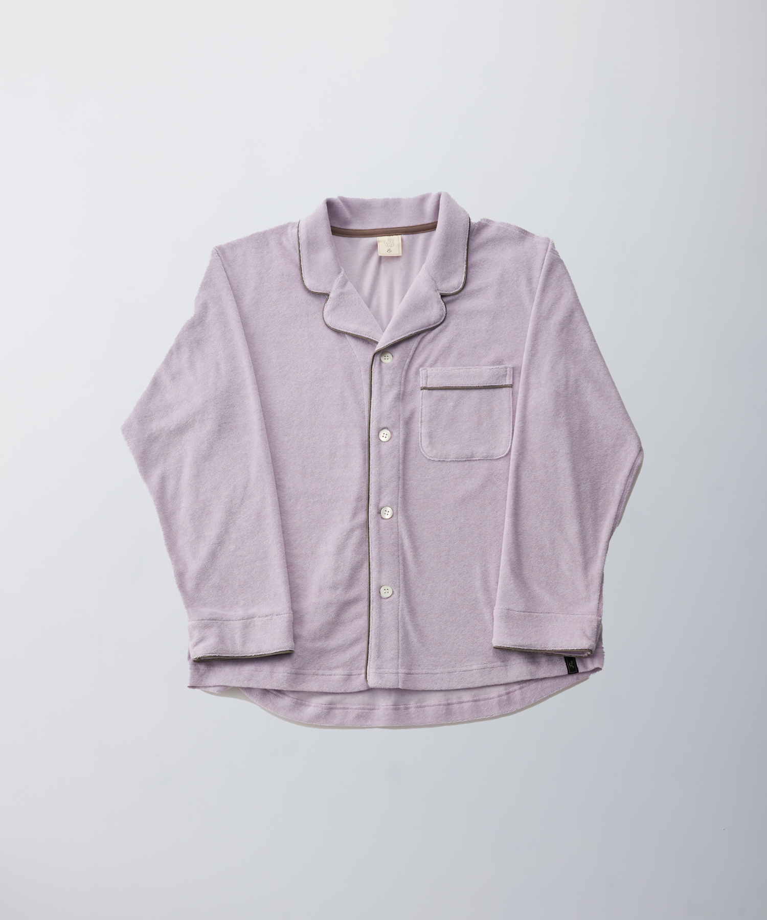 【セットアップ】コットンパジャマ  ラベンダー