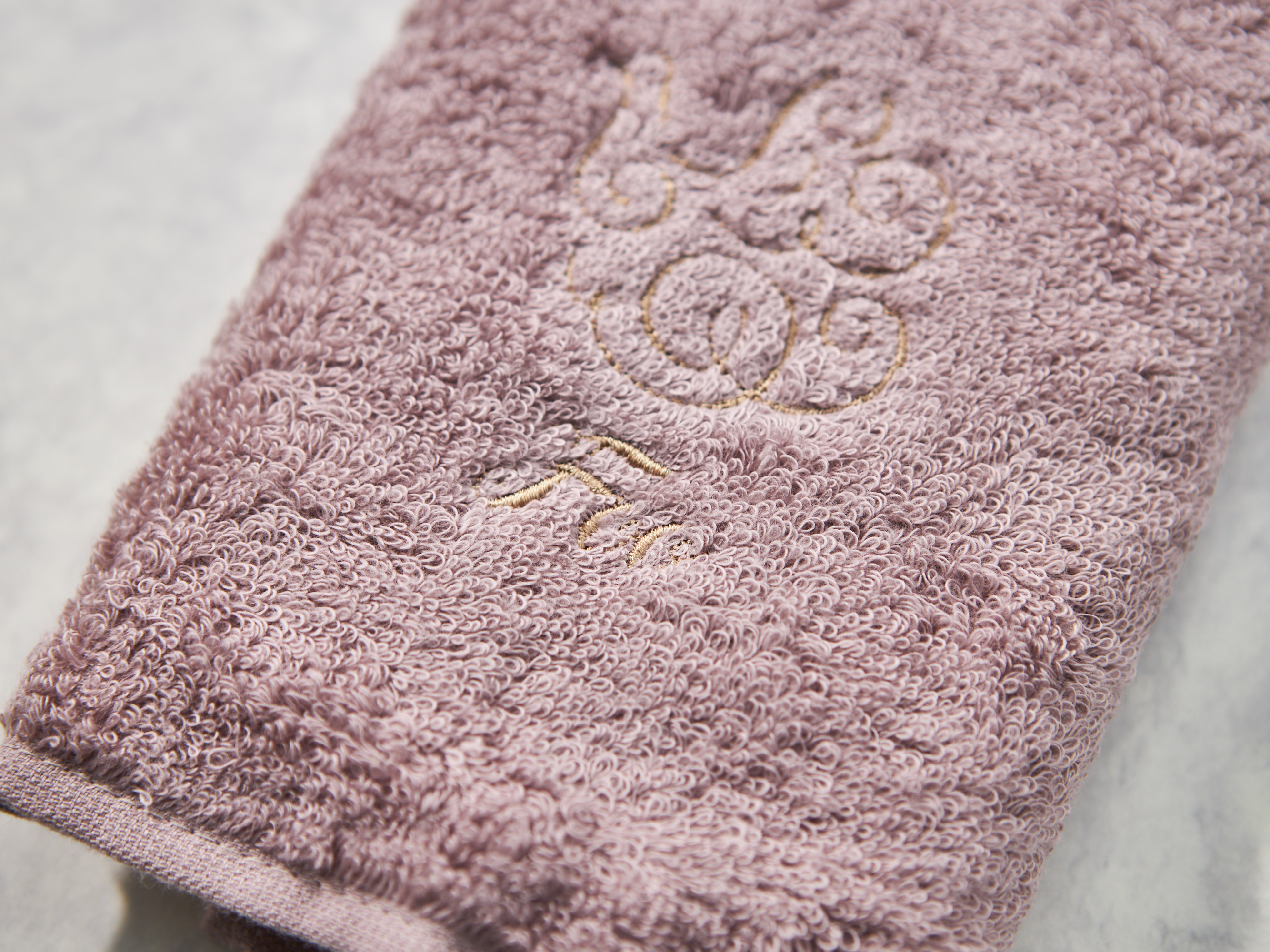 オーガニックコットン ハンドタオル1枚×Foo Tokyo バスオイル Luxe Flower・Dreaming Aroma ギフトセット