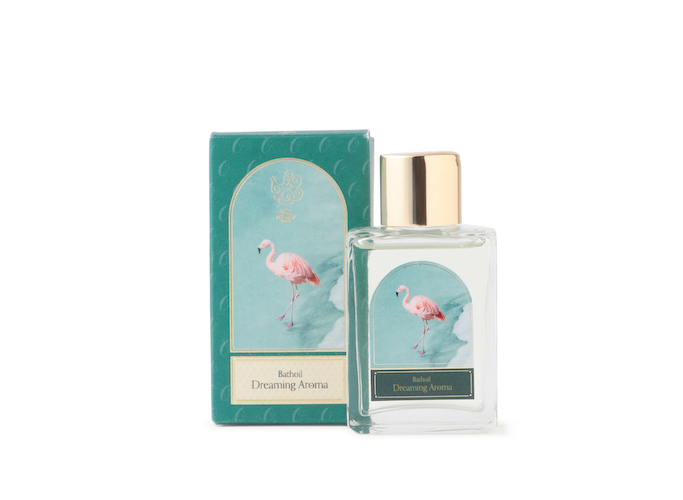 オーガニックコットン ハンドタオル1枚×Foo Tokyo バスオイル Luxe Flower・Dreaming Aroma ギフトセット