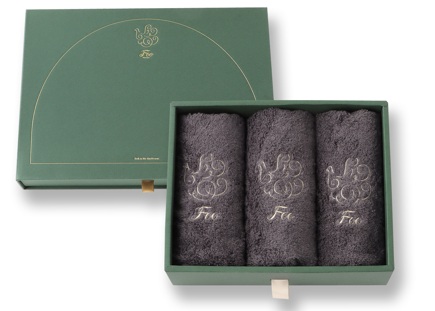 オーガニックコットン フェイスタオル 3枚入りギフトセット