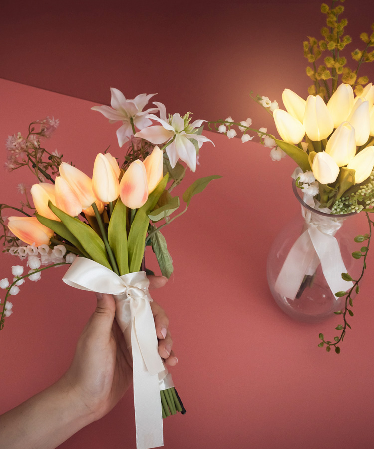 ロマンティックチューリップブーケLED