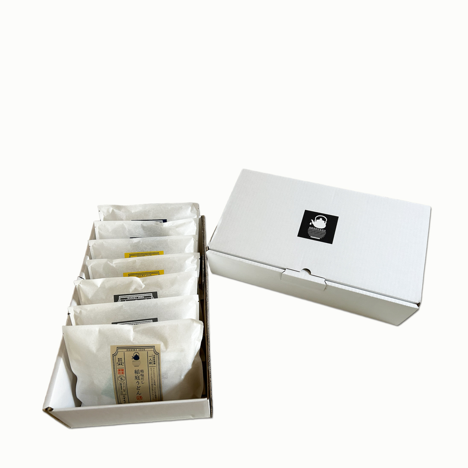 お湯をかけるだけで出来る稲庭うどん  7個入り