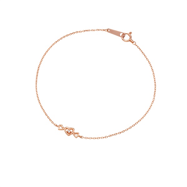 K18ピンクゴールド ブレスレット 151441133103 | Canal4℃（カナル  