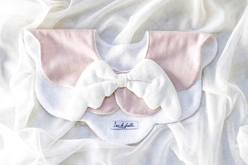 【ボックス付き】天使スタイ&ラトルセット