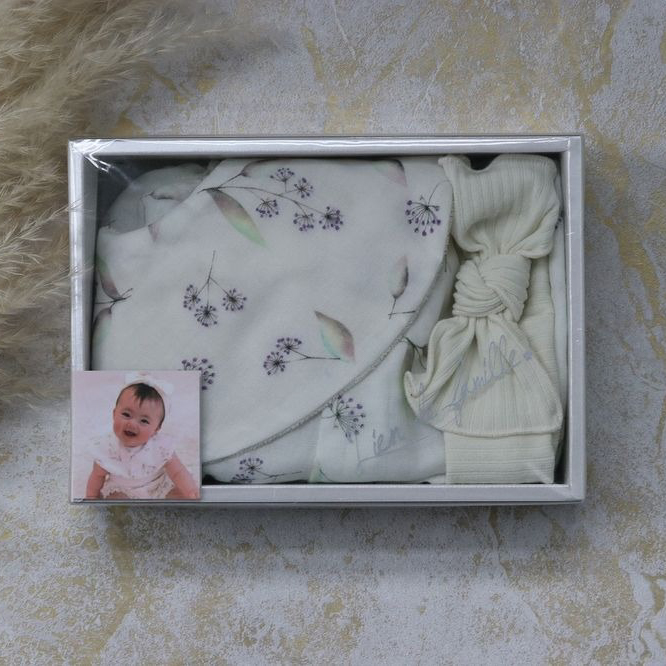 【名入れギフト】ヘアバンド・スタイ・ブルマ＆イニシャル グローブ