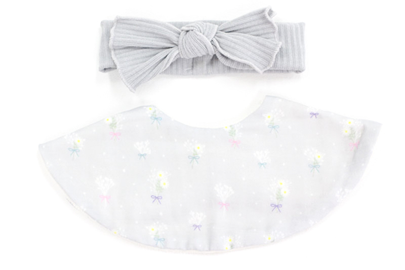 【名入れギフト】ヘアバンド・スタイ・ブルマ＆イニシャル グローブ