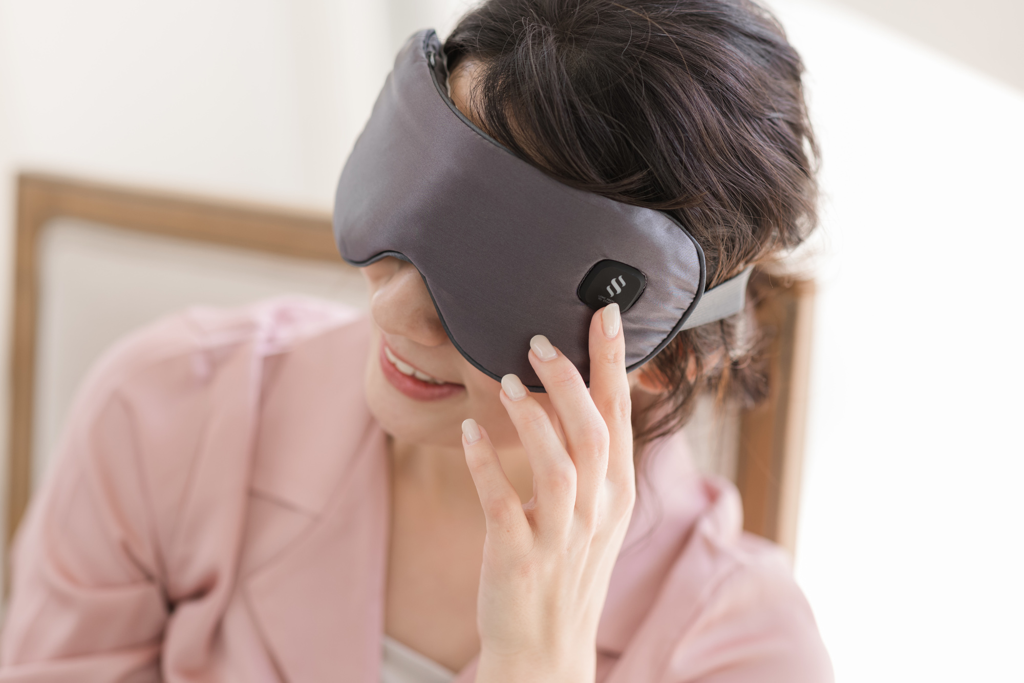 高級シルク100% ホットアイマスク