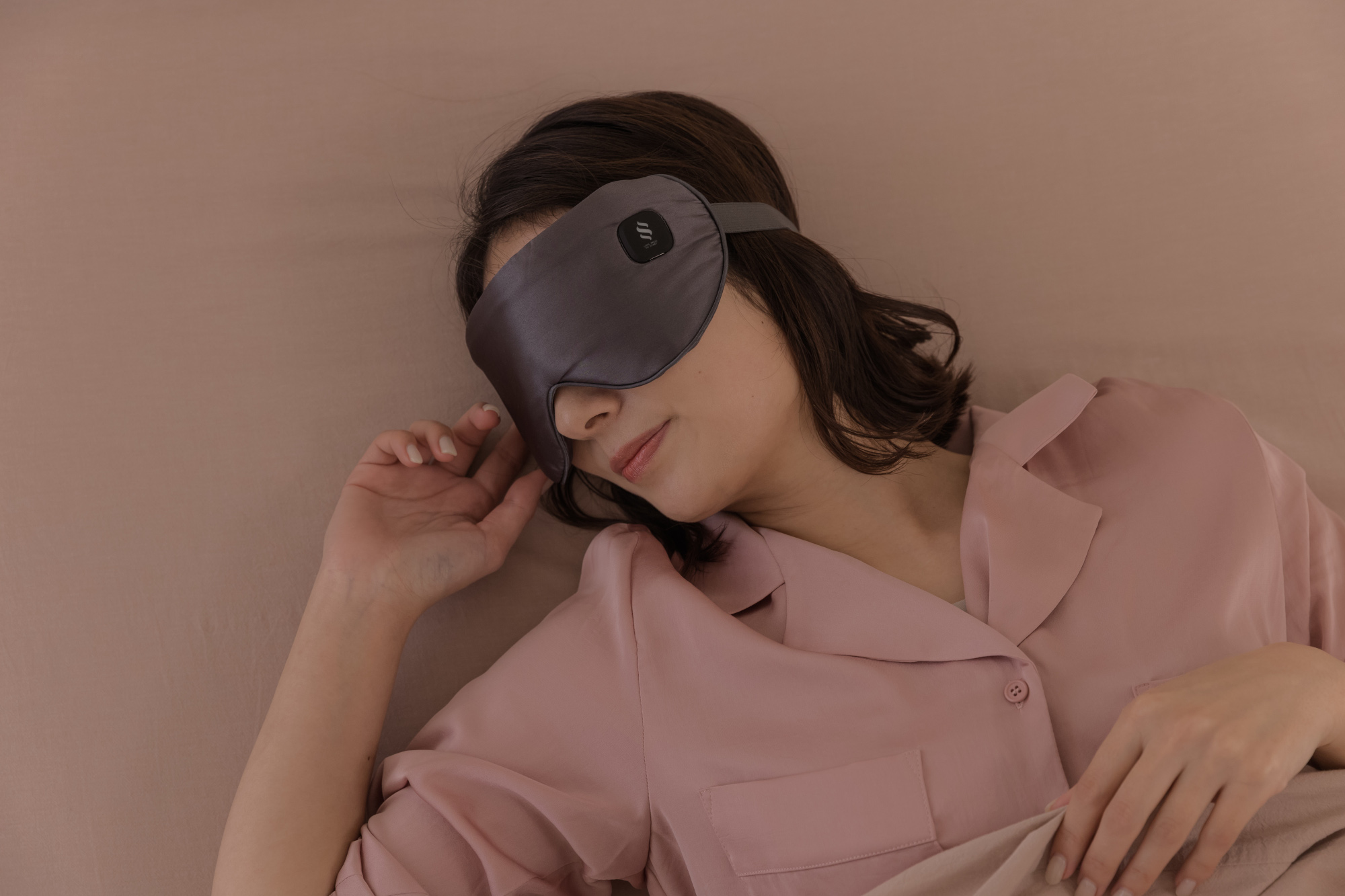 高級シルク100% ホットアイマスク