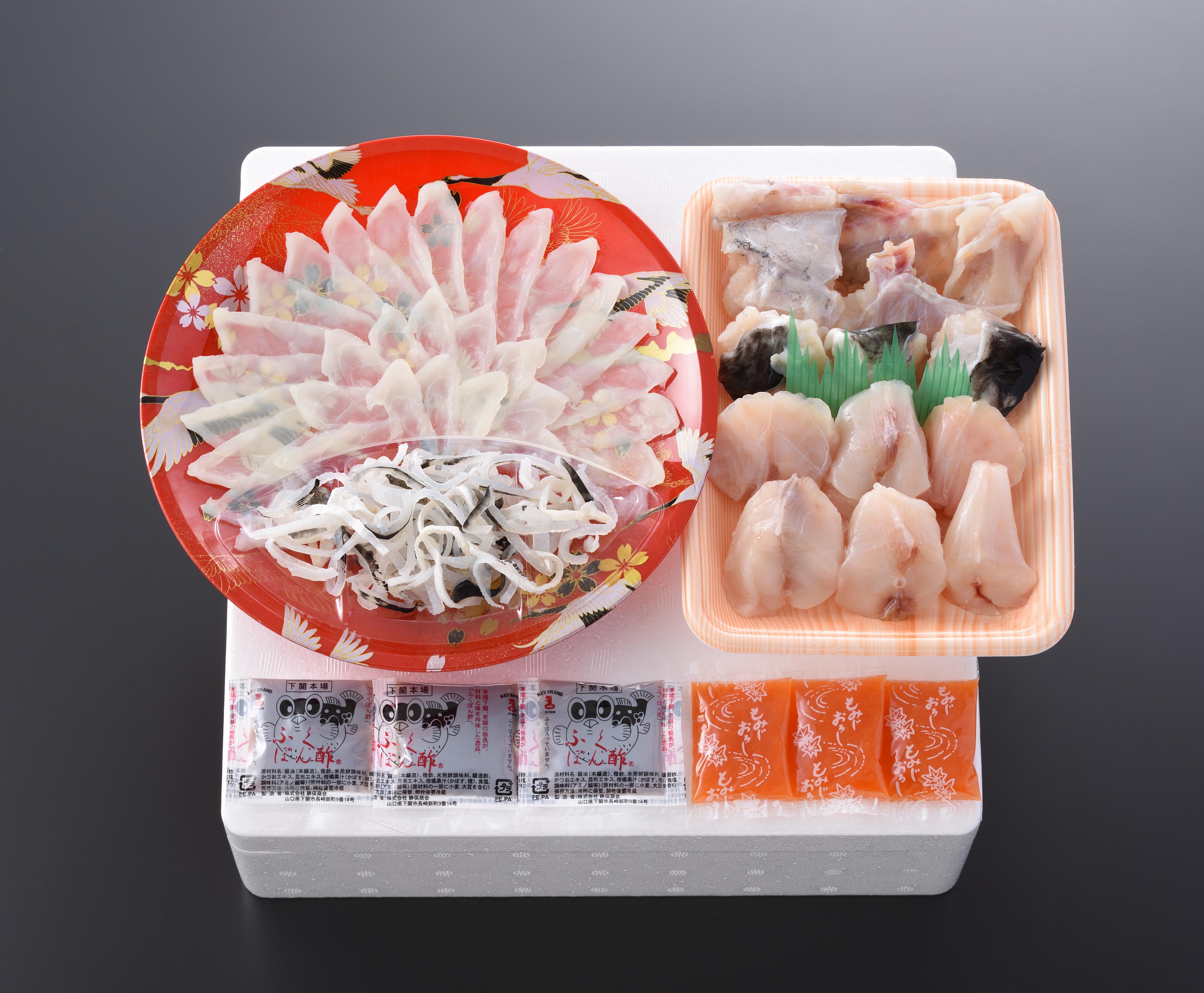 真ふく刺身とふくちりセット | 関とら本店のプレゼント・ギフト通販 | TANP（タンプ）