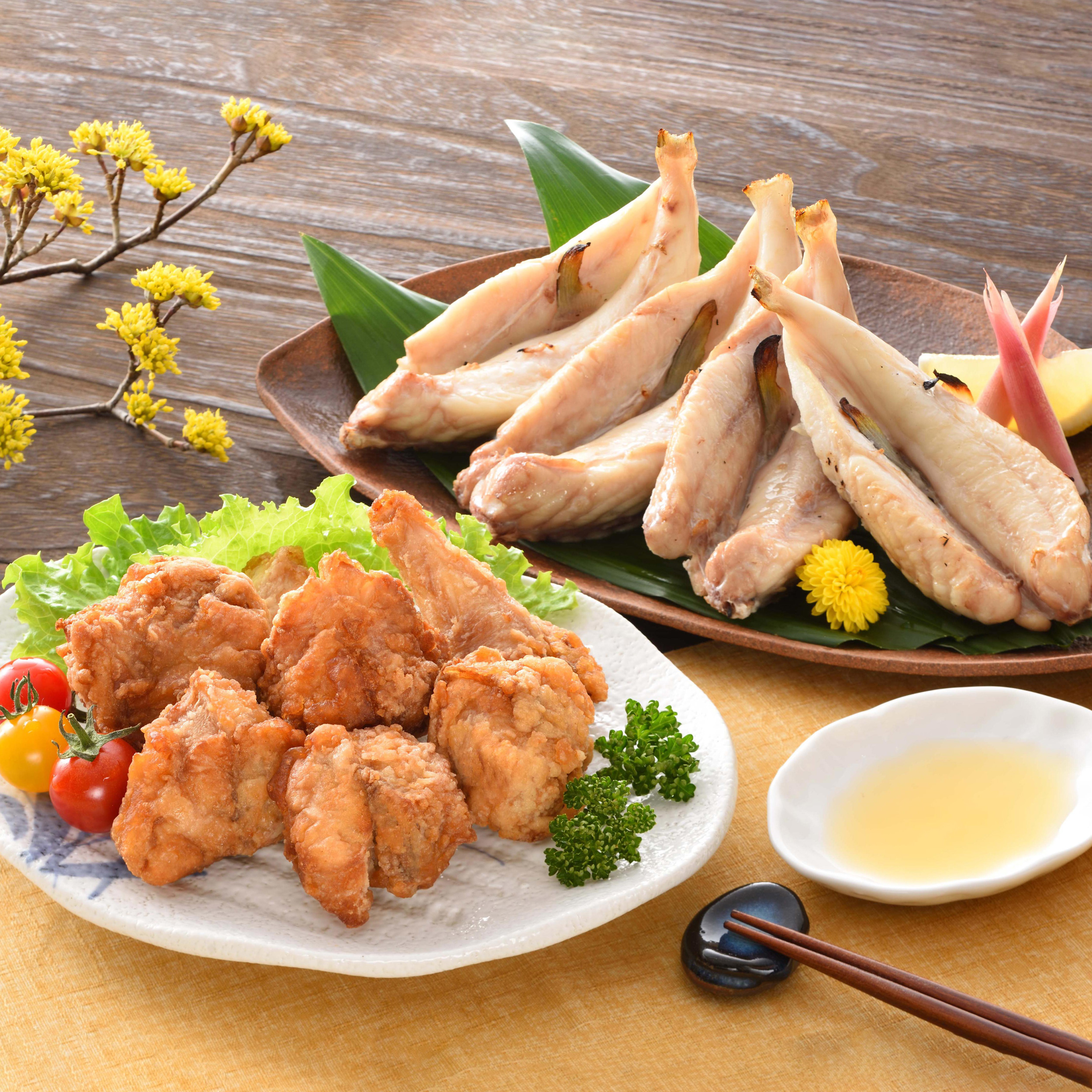 レンジで簡単 ふく唐揚げとふく一夜干し詰合せ | 関とら本店の 