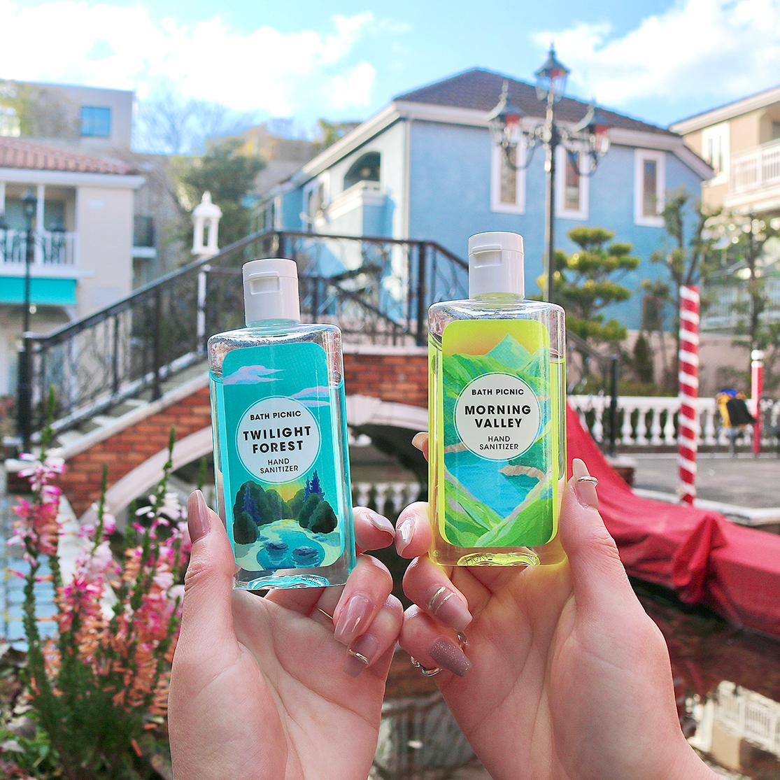 選べるシャワージェル＆ボディミスト&アルコールハンドジェル 3点セット