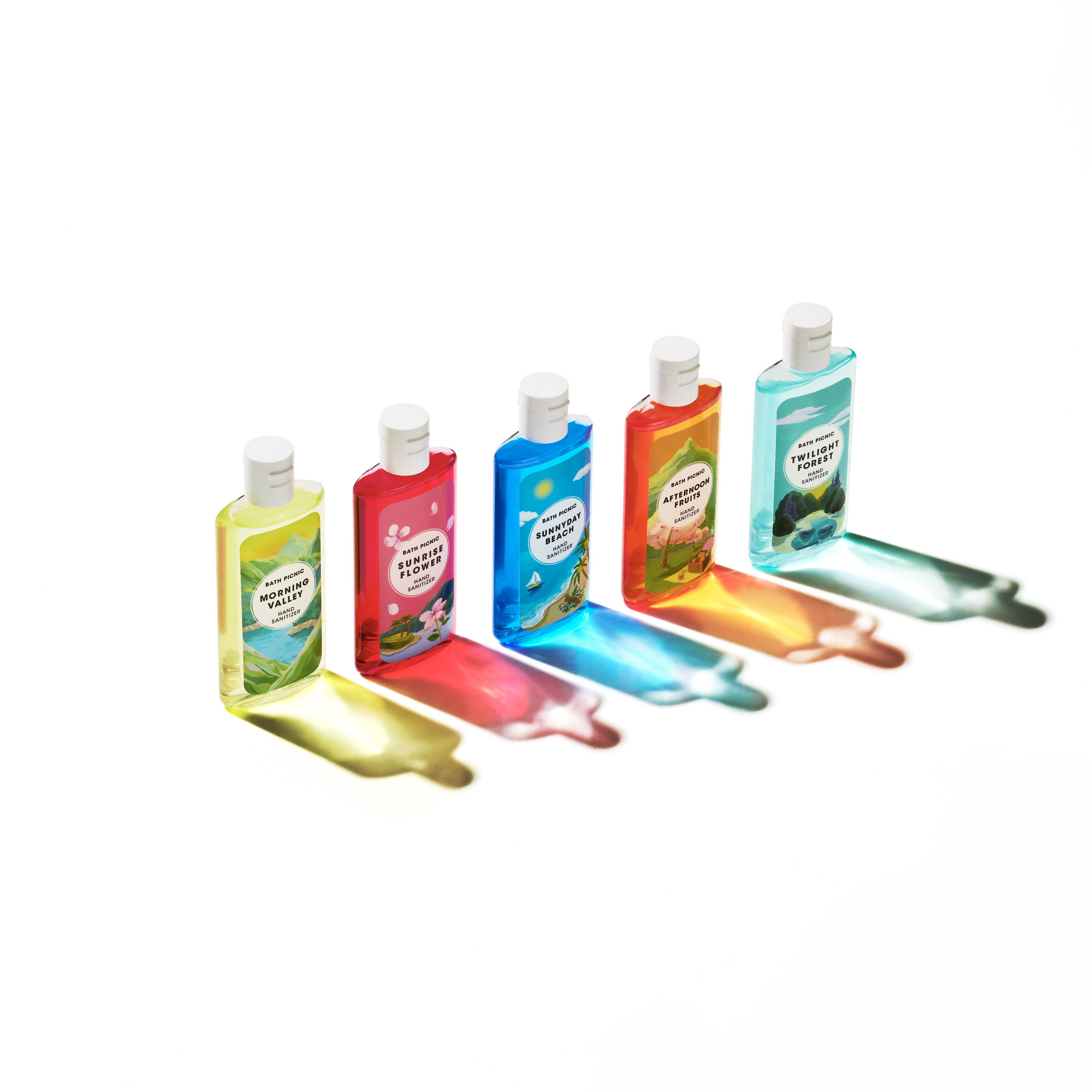 選べるシャワージェル＆ボディミスト&アルコールハンドジェル 3点セット