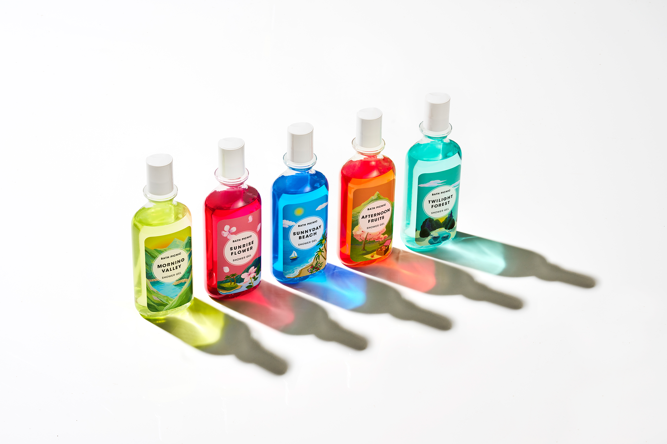 選べるシャワージェル＆バススポンジセット