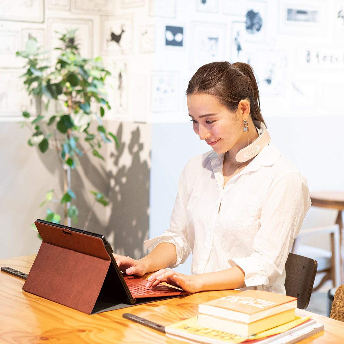 【タンプ限定】リラックスギフトセット（ネックマッサージャー＆入浴剤）