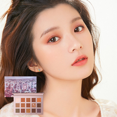 GO TRAVEL 15色アイシャドウパレット