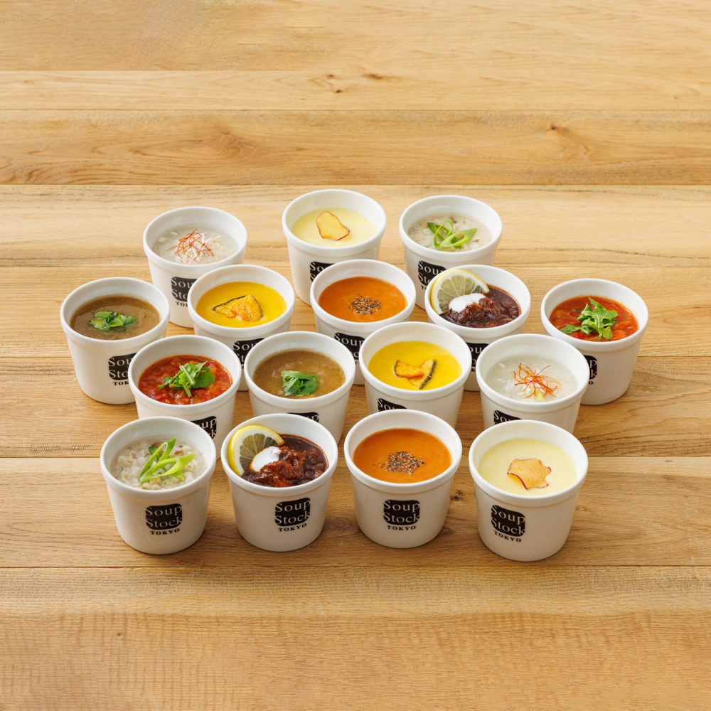 Tokyo（スープストックトーキョー）のプレゼント・ギフト通販　人気のスープ16個詰合せ　TANP（タンプ）　Soup　Stock