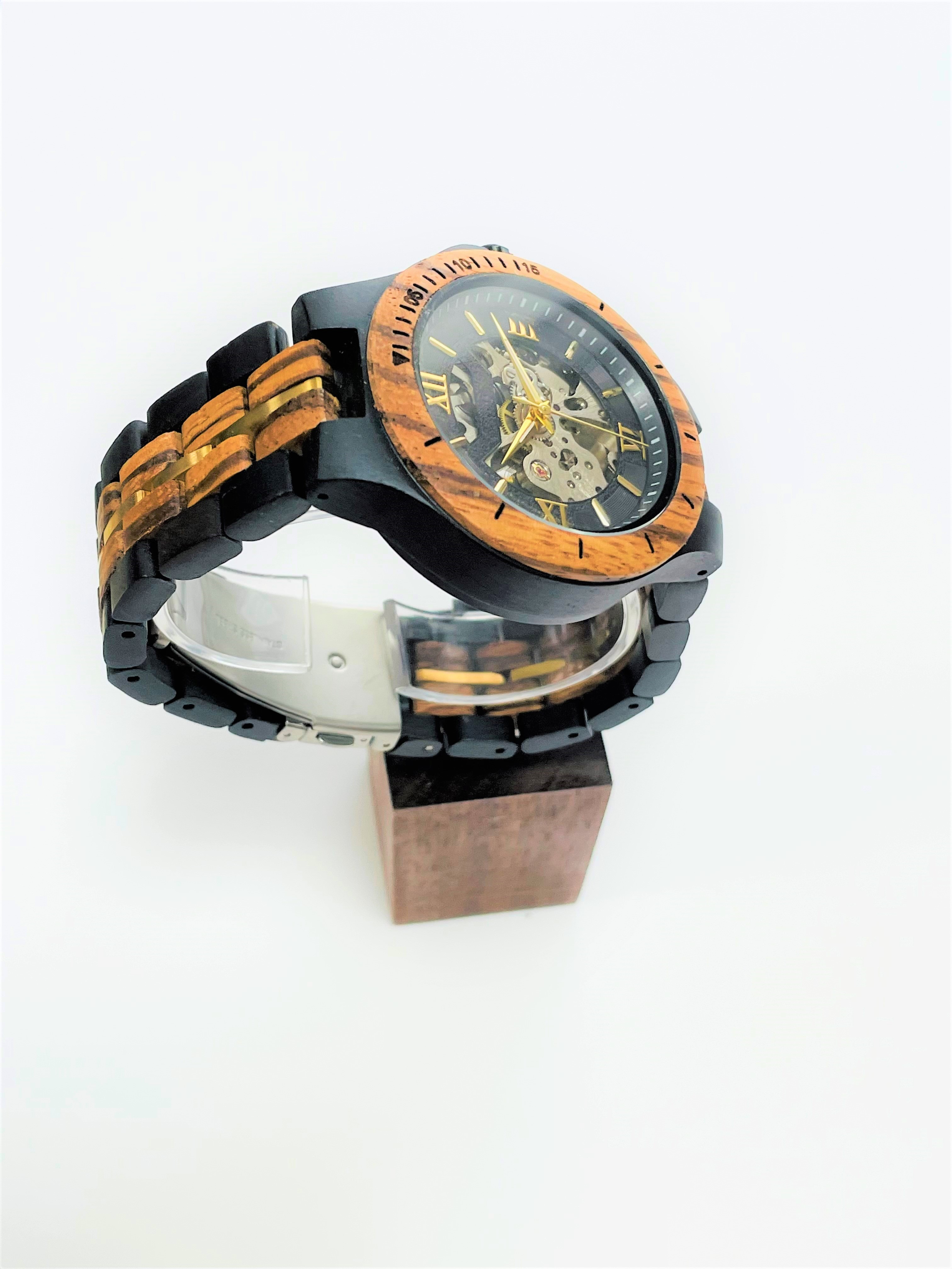 木製腕時計（Unisex）Automatic（自動巻き）