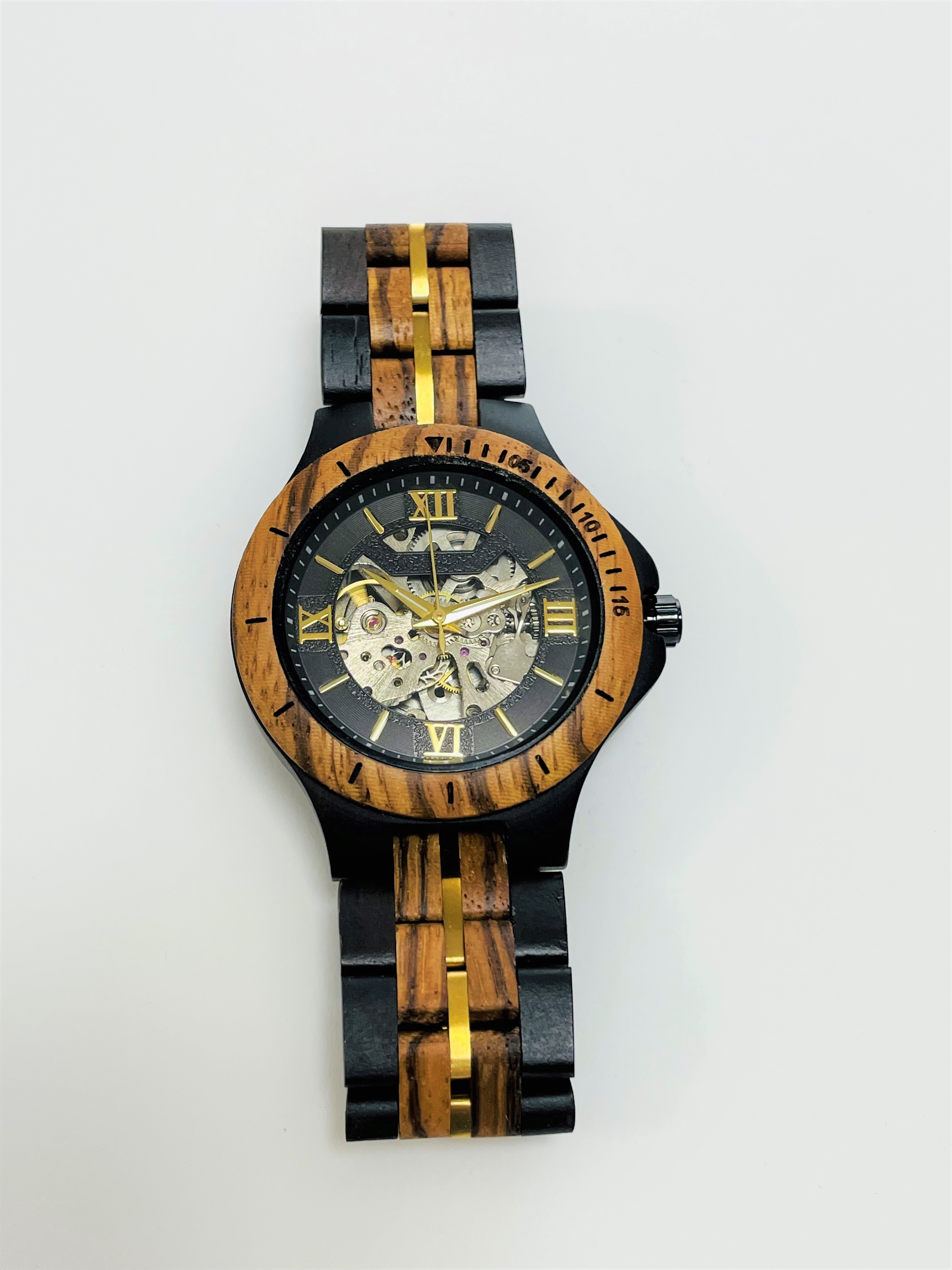 木製腕時計（Unisex）Automatic（自動巻き）