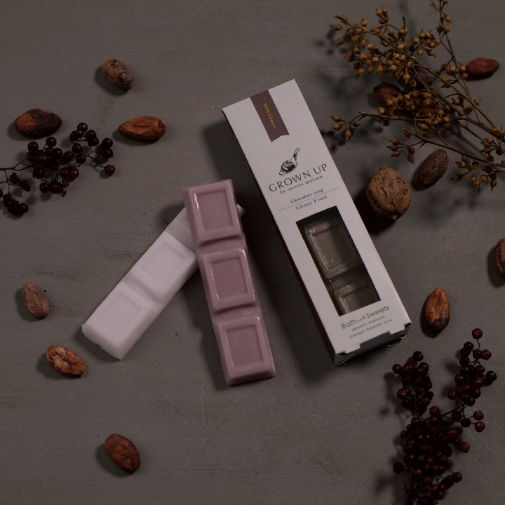 熊野筆チークブラシ＆チョコレートソープセット