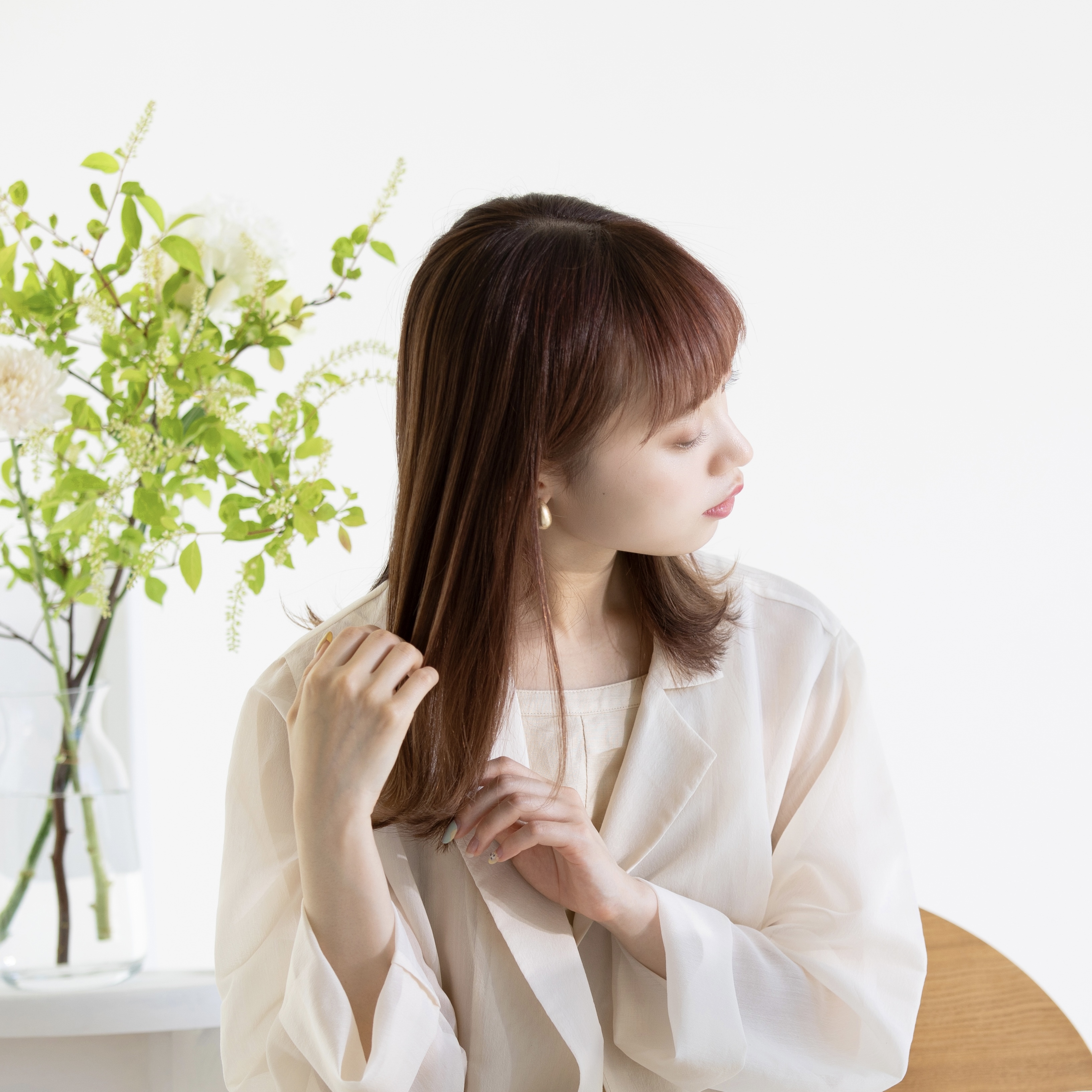 猪毛ヘアブラシ＆ヘアオイルセット
