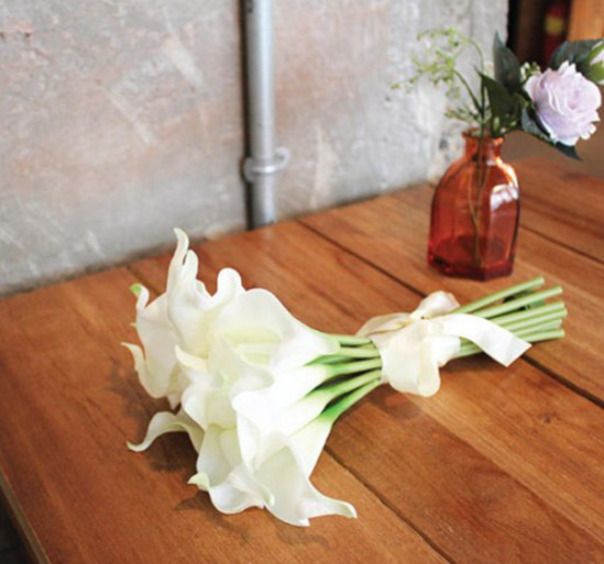 すぐに飾れるカラーブーケライト＋ベース2点セット