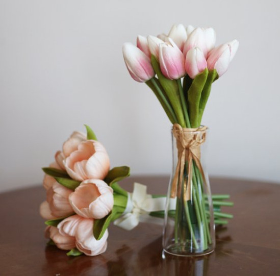 ブルームチューリップブーケライト＋ベース2点セット