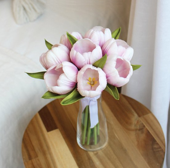 ブルームチューリップブーケライト＋ベース2点セット