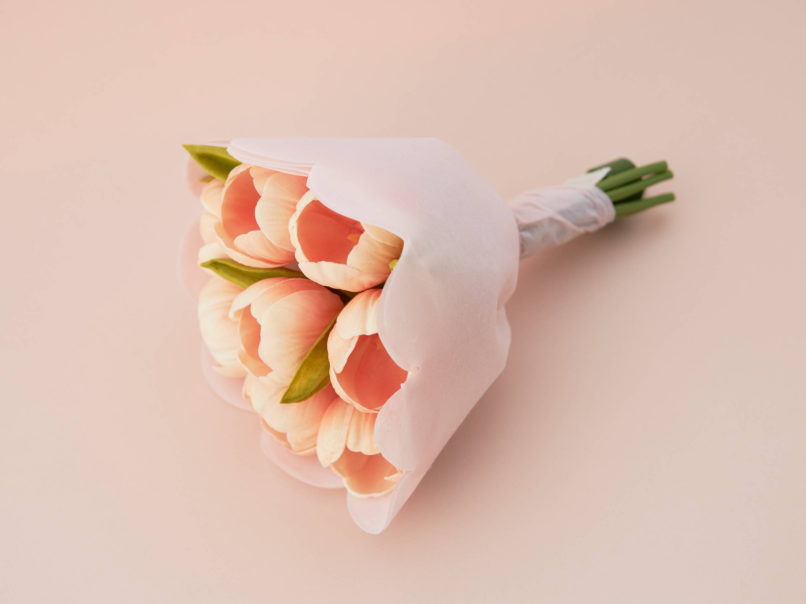 ブルームチューリップブーケライト＋ベース2点セット