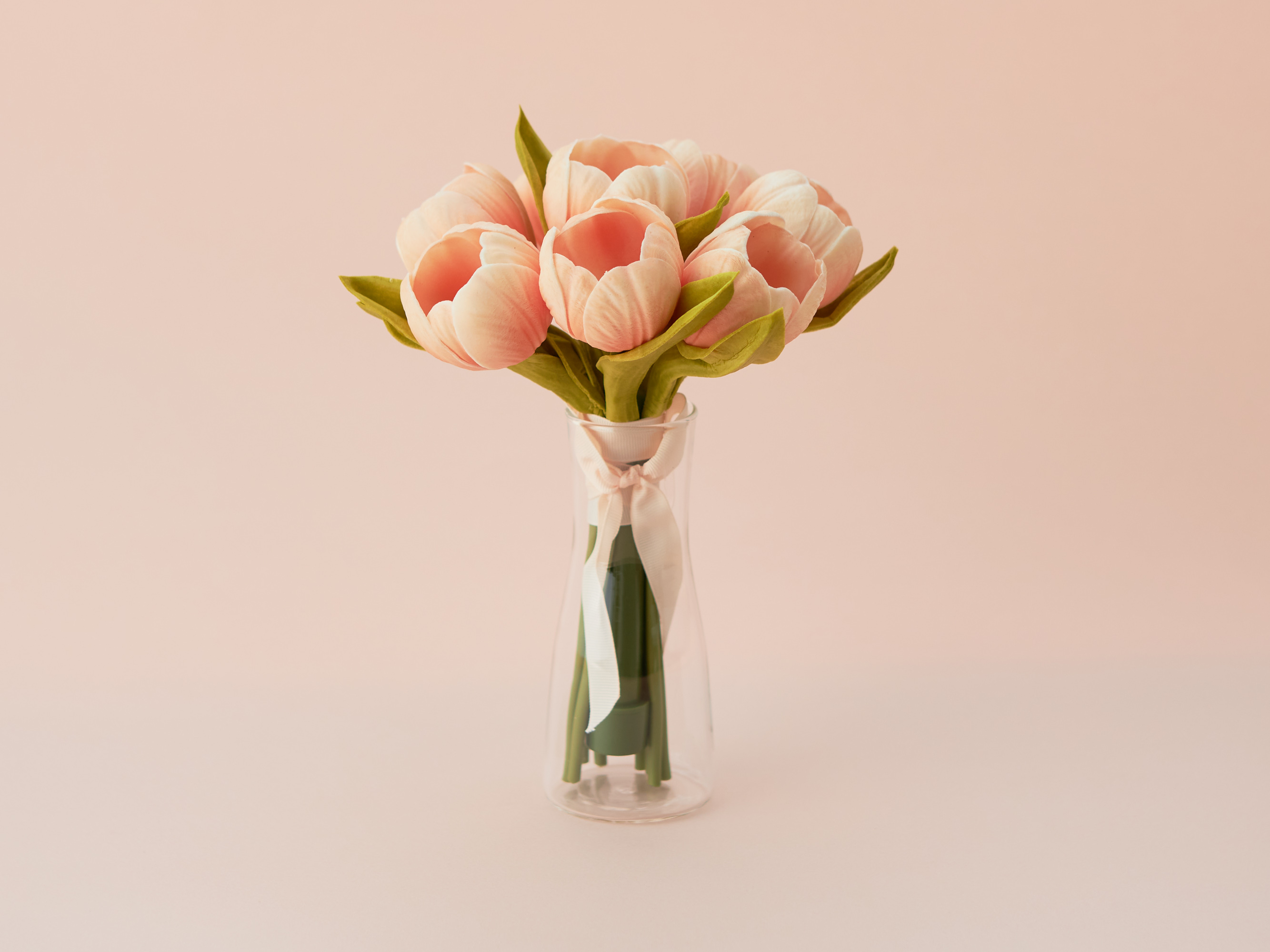 ブルームチューリップブーケライト＋ベース2点セット