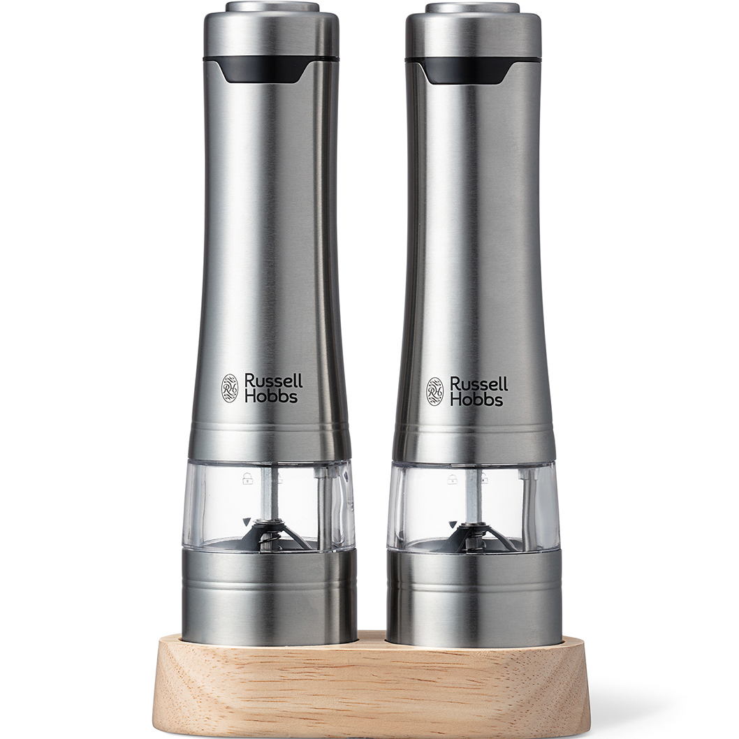 電動ミル ソルト＆ペッパー ウッドスタンドセット 7923JP