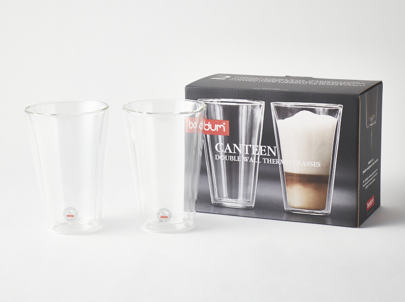  ボダムキャンティーン ダブルウォールグラス0.4L2pcs